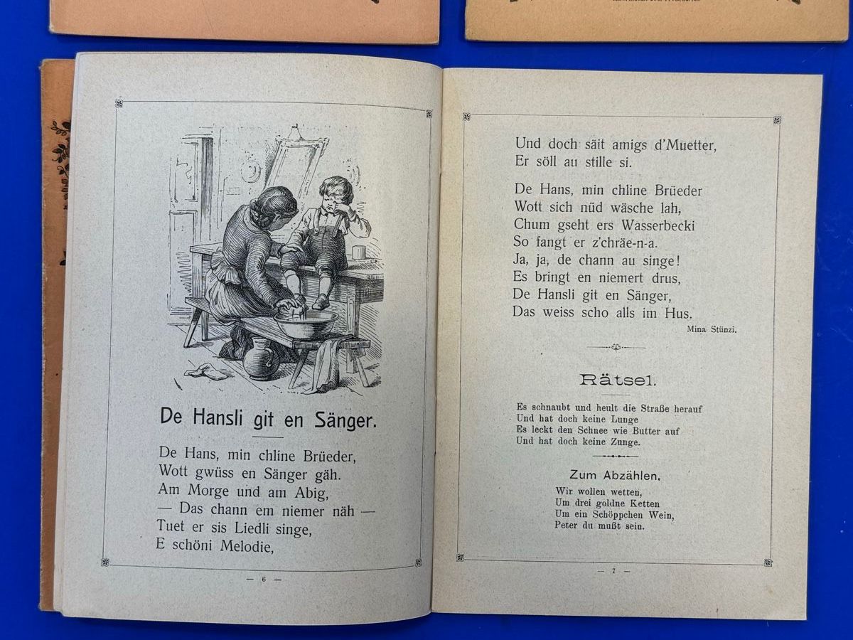 Bücher: Illustrierte Jugendschriftchen Kindergärtlein. 16 Nummern. – Gebraucht aus Adliswil von buch_und_kunst 3
