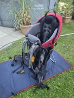 Jack Wolfskin Kindertrage Rucksack schwarz rot guter Zustand