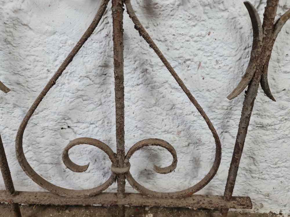 Alter Handgeschmiedeter Äquator. - Eisen (Gusseisen