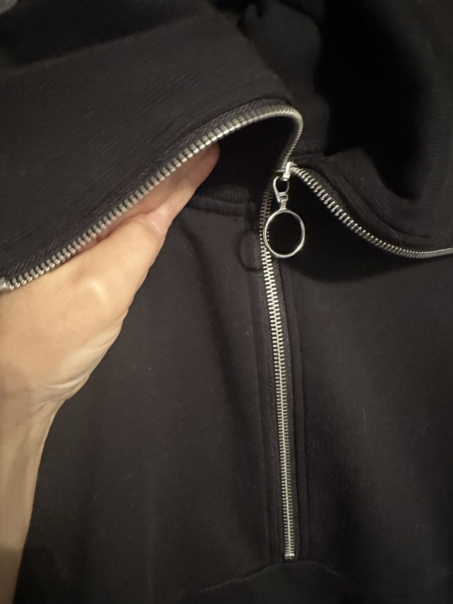 Maglioni & Felpe: Schwarzer Winter-Pullover mit Reissverschluss, Gr. 40 – Nuovo (secondo la descrizione) da Altendorf venduto da Eastwick4 1