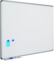 Neue emaillierte Schreibtafel im Alu-Profil 100 x 120 cm