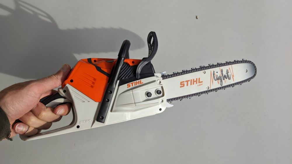Stihl 4649340000 464 934 0 Spielzeug-Kettensäge, Für Kinder ab 3 Jahre, Orange/Grau