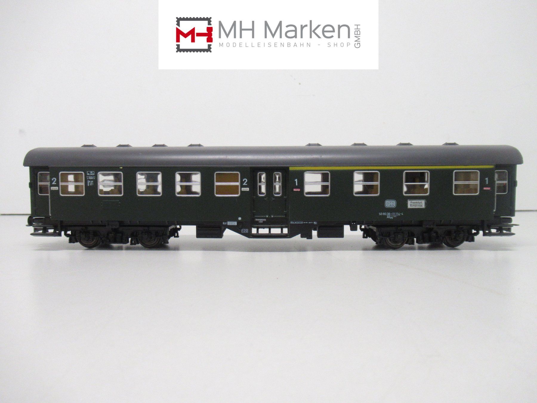 Roco Modellini di ferrovie: Roco 4252 Mitteleinstiegswagen 1./2.Klasse Deutsche Bahn DC – Usato da Basel venduto da mhmarken