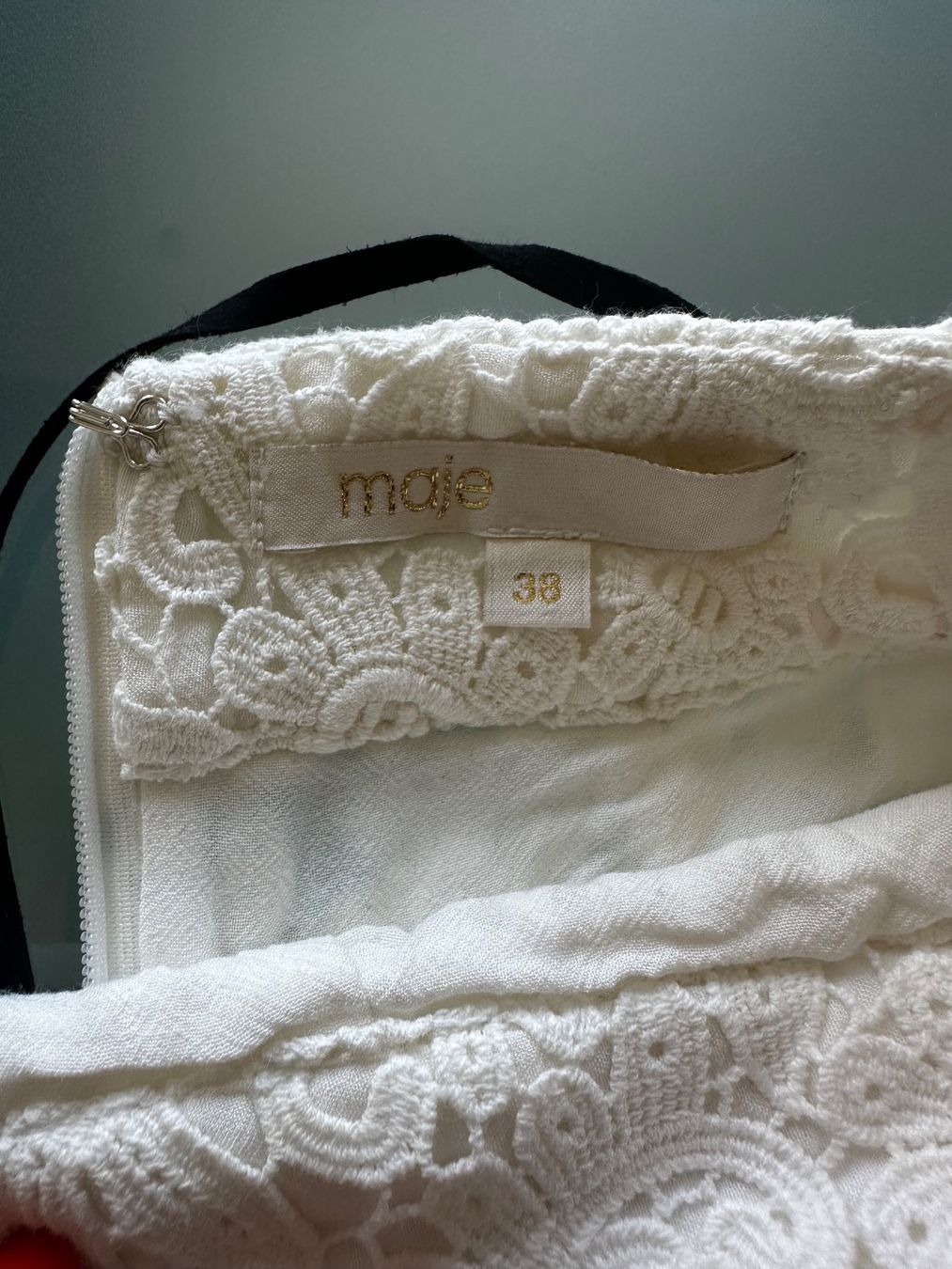 Röcke: Jupe Maje dentelle blanche taille 38 bon état – Gebraucht aus Vevey von lua_vb2w 1