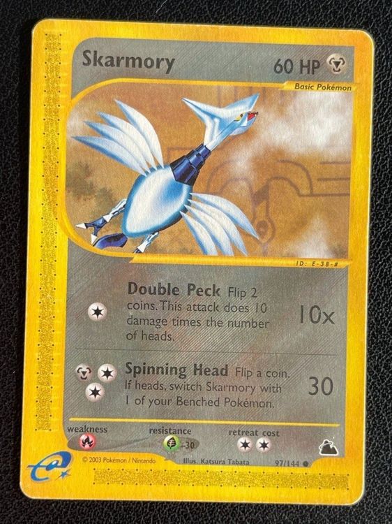 Skarmory 97/144 Pokémon Skyridge 1st. Edition | Kaufen auf Ricardo