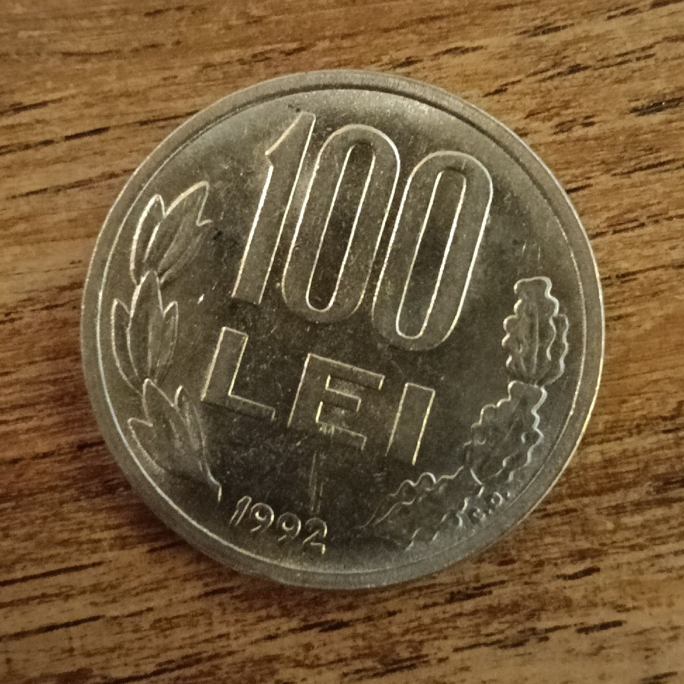 Alle Münzen: Münze / 100 Lei / Rumänien / 1992 – Gebraucht aus Binz von HaK_79 1