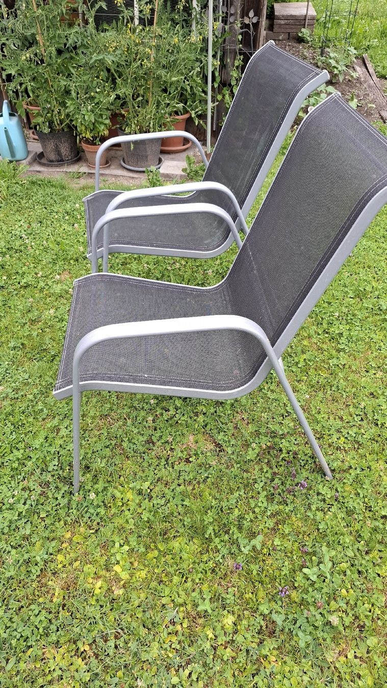 Chaises: Gartenstühle 4x – D'occasion à Bauma par Schnurris 2