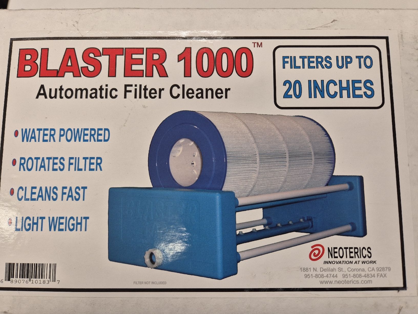 Piscine: Blaster 1000 Automatischer Poolfilter Reiniger – Nuovo e nell'imballaggio originale da Wohlen b. Bern venduto da Schwimmbad17