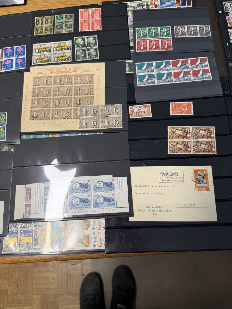 Alle Briefmarken: Kleines Pösteli Schweizer Briefmarken  – Gebraucht aus Murgenthal von Tina_4055 6