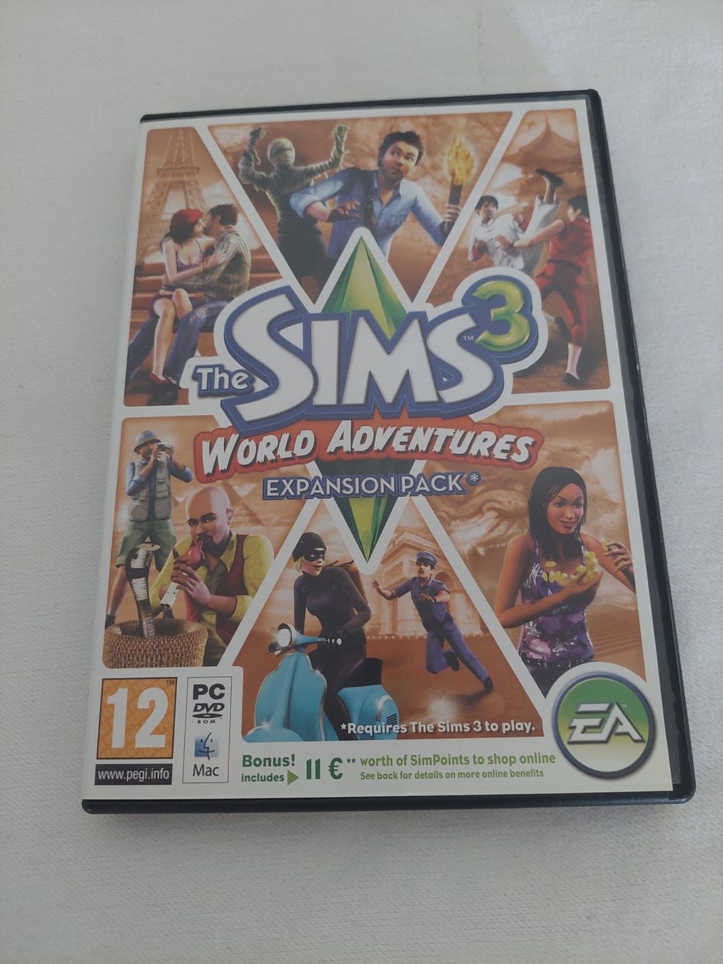 Spiele: Die Sims 3 Reiseabenteuer (World Adventures) – Gebraucht aus Köniz von Gamecollect