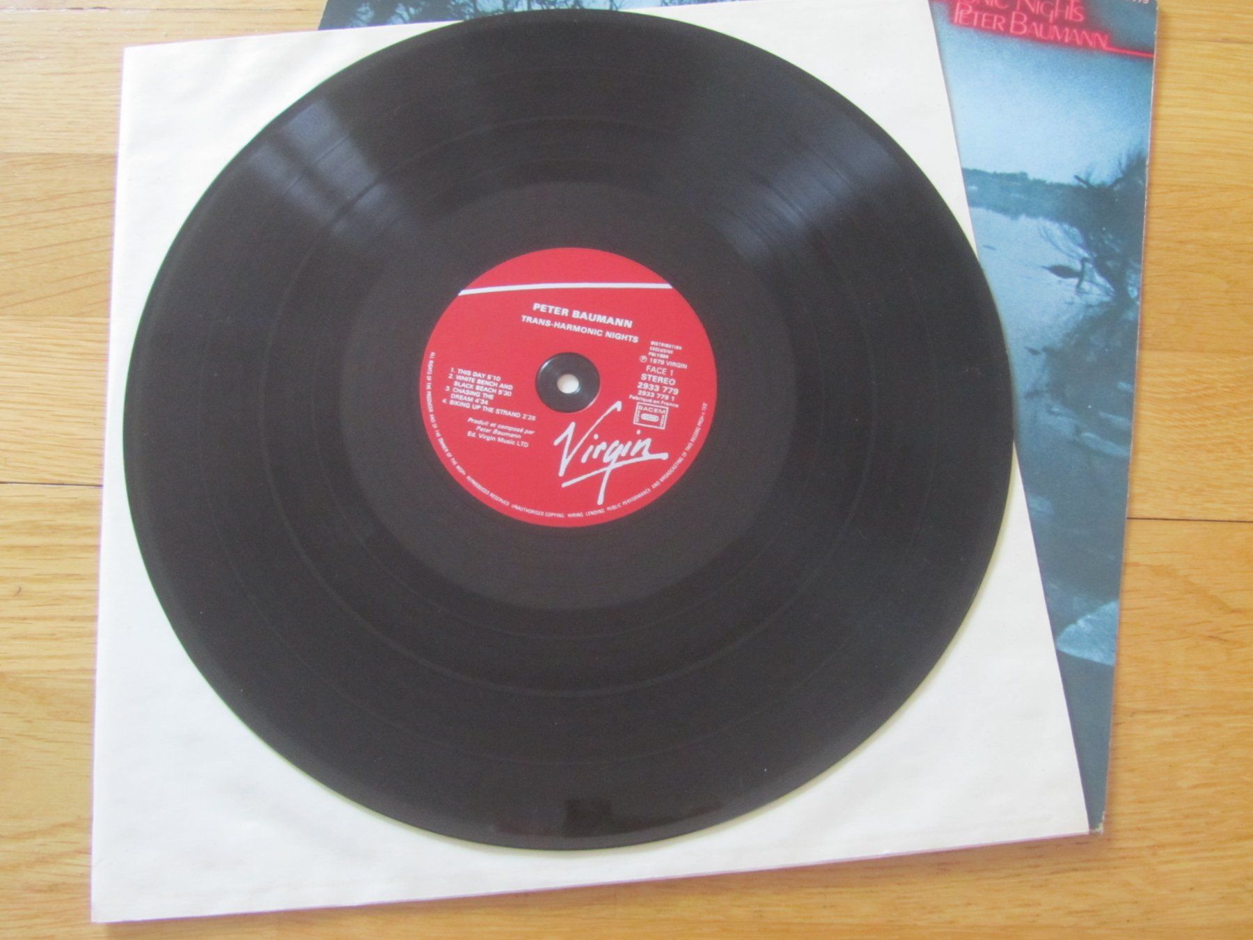 Dischi in vinile: Peter Baumann Trans Harmonic Nights Vinyl LP – Usato da Seengen venduto da mikelele 1