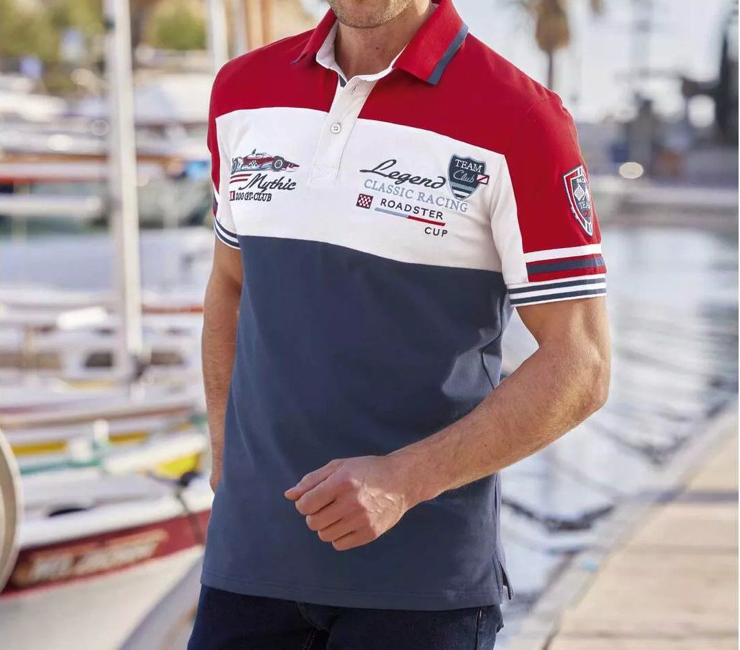 Magliette Polo: Poloshirt Mythic Racing mit Stretch-Effekt – Nuovo (secondo la descrizione) da Sursee venduto da k12g223