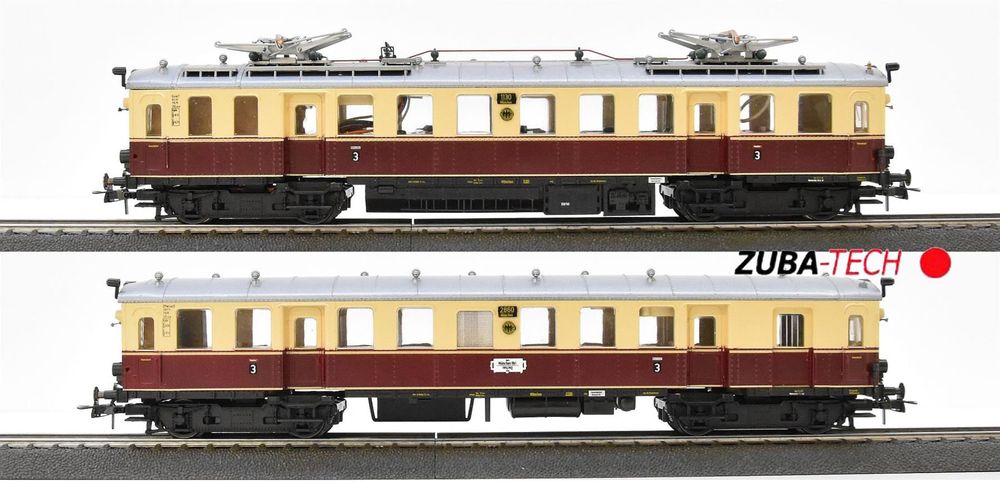 Triebwagen ET 85 DB Modell - Elektrischer Triebwagen Mit Steuerwagen ES 85 Deutsche Bundesbahn