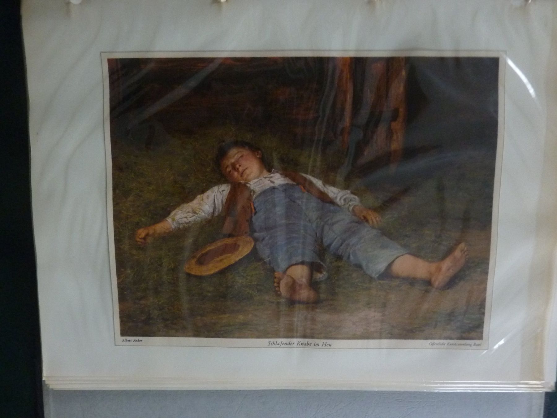 Foto & Immagini: Ordner mit Kunstdruck, meist Albert Anker – Usato da Triengen venduto da Nussbaum14