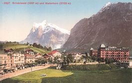Grindelwald Wetterhorn (BE) Alpenpanorama