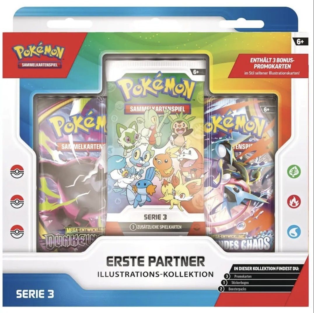 Pokémon First Partner Illustration Collection Series 3 EN (Neu und ...
