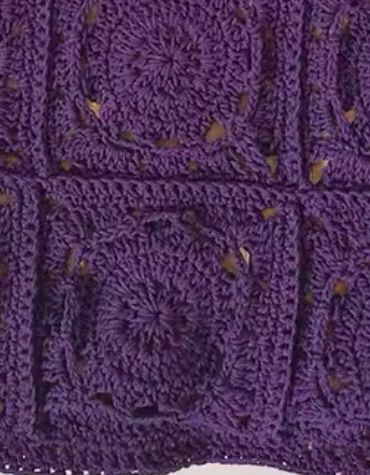 Borse da donna: Sac crochet violet anse en bois – Nuovo (secondo la descrizione) da Genève venduto da bha_jcf5 1