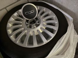 Felgen Set Alu 15 Zoll Fiat 500 6x15 ET35 4x98 guter Zustand