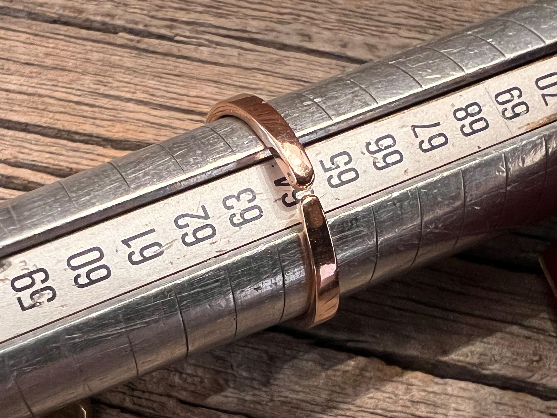 Anelli: Vintage Ring 925 Silber Rotgold vergoldet mit Similis – Nuovo (secondo la descrizione) da Bern venduto da Jiffy 5