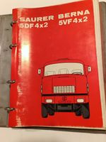 Manuel d'entretien camion Sauter 5DF Berna 5VF, en allemand
