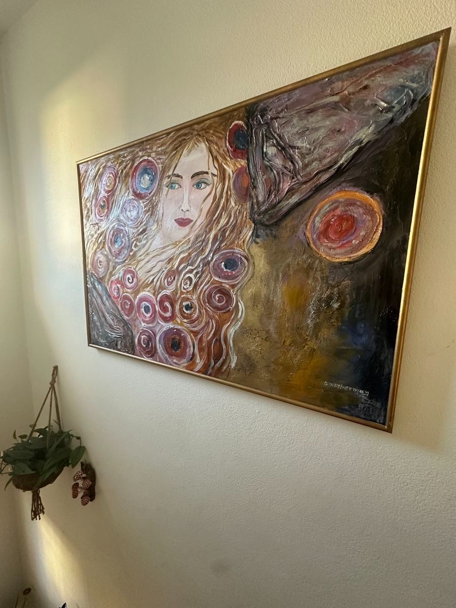 Foto & Immagini: Grosses Gemälde "Frauenportrait", Unikat – Usato da Wängi venduto da mak_57tm 2