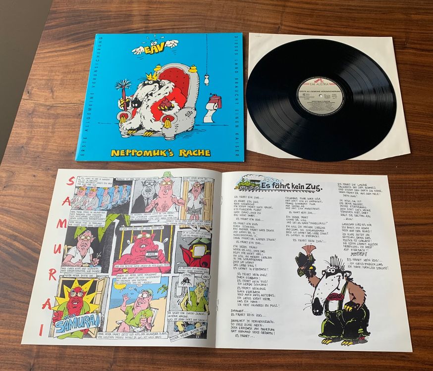 EAV Erste Allgemeine Verunsicherung Neppomuk‘s Rache LP 1990 Kaufen