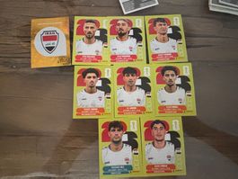 Panini Sticker IRQ 9er Set