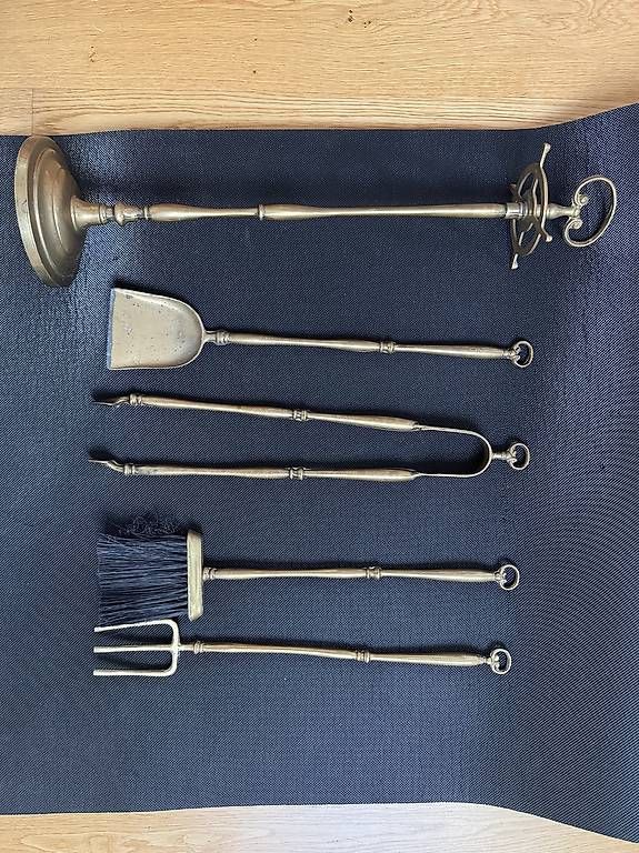 Bestecksets: vintage 5-teiliges Messing Kaminbesteck – Gebraucht aus Flaach von mar_97g8 4