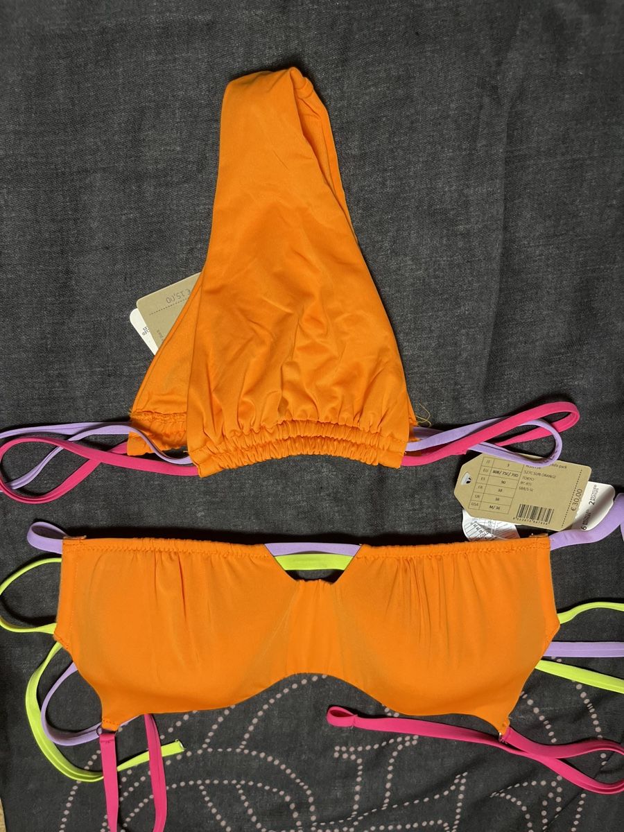 Tezenis Costumi da bagno & Bikini: Tezenis super  bikini costume da bagno con strisce – Nuovo e nell'imballaggio originale da Gordevio venduto da LanaZimm
