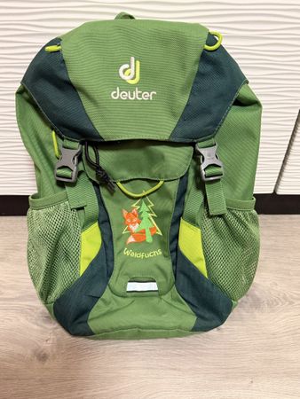 Deuter Kinder Wanderrucksack, 10L, Waldfuchs, grün