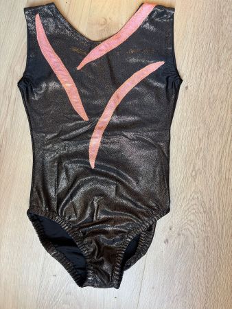 2-er Set Turnanzug mit Pailletten und Glitzer