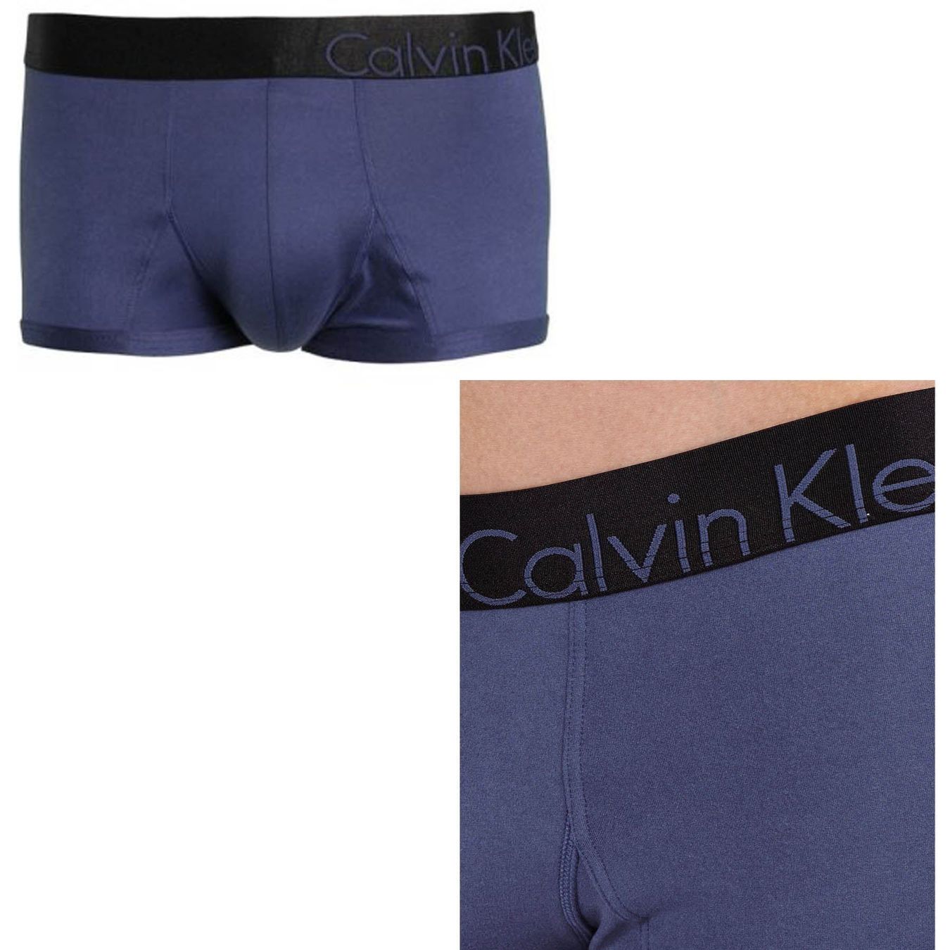Calvin Klein Unterwäsche: Calvin Klein Herren Unterhose Boxer Trunk/blau / Gr.L – Neu und originalverpackt aus Wohlenschwil von EddieS-Outlet 3