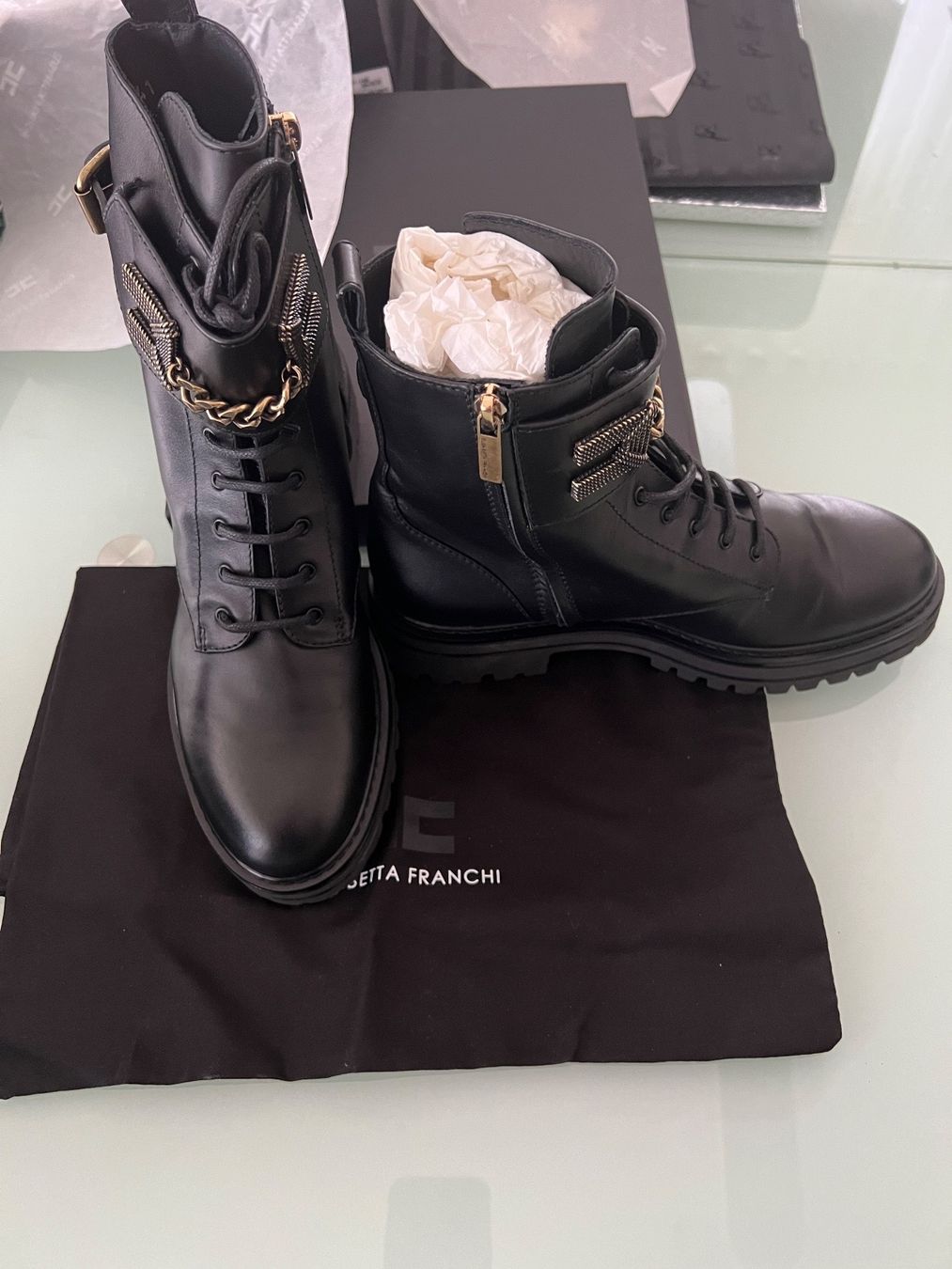 Scarpe da donna: Stiefel Elisabetta Franchi /Gr. 41 – Nuovo e nell'imballaggio originale da Frauenfeld venduto da stern081
