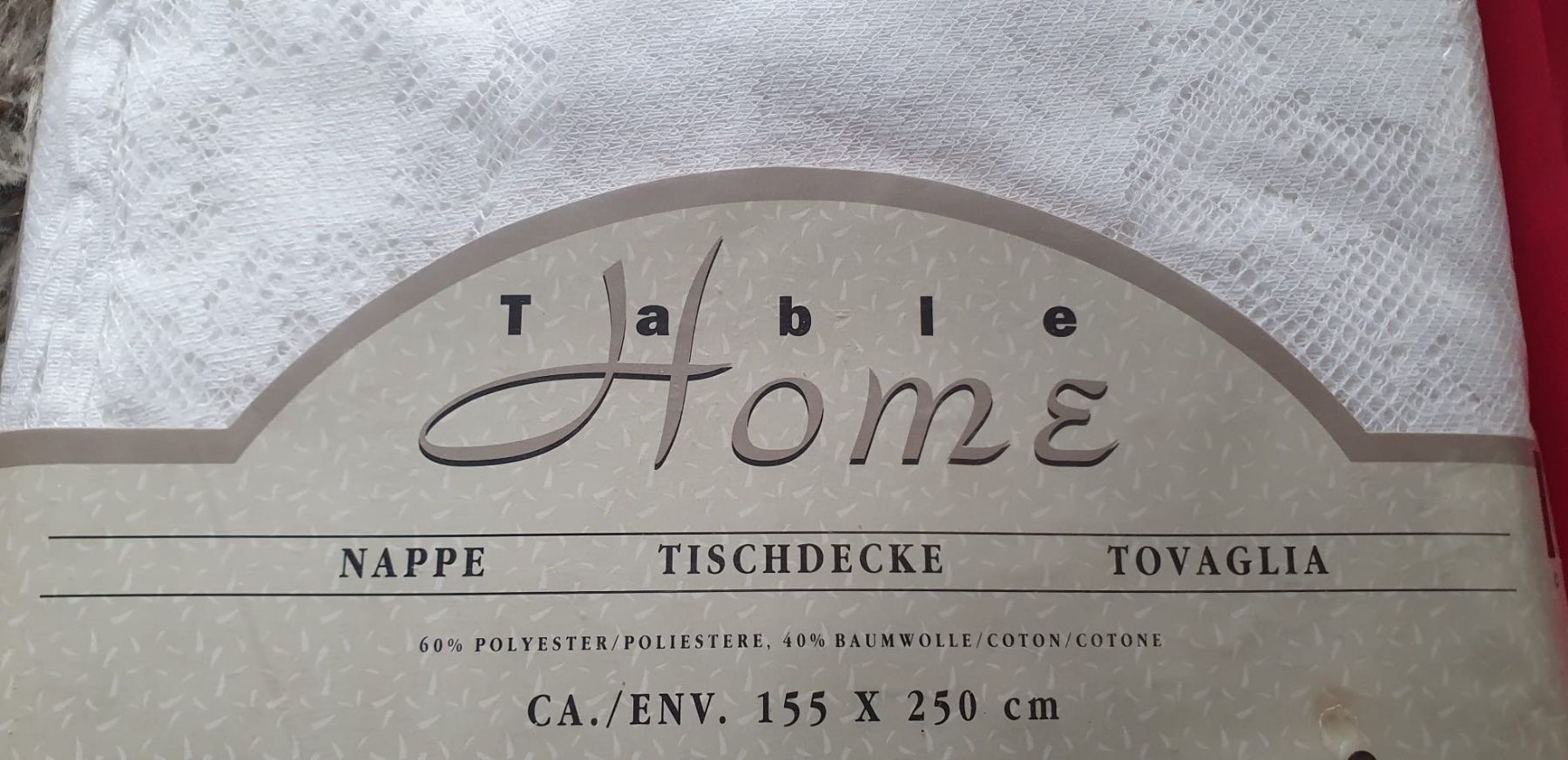 Altra biancheria da tavola: Tovaglia/Nappe/ Tischdecke 155X 250cm – Nuovo e nell'imballaggio originale da Fribourg venduto da SD1910 3