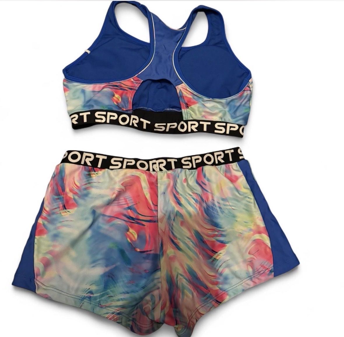 Lotti di vestiti: Sport BH & Höschen Set, bunte Muster, Grösse S – Nuovo (secondo la descrizione) da Marbach SG venduto da Rob_sta 1
