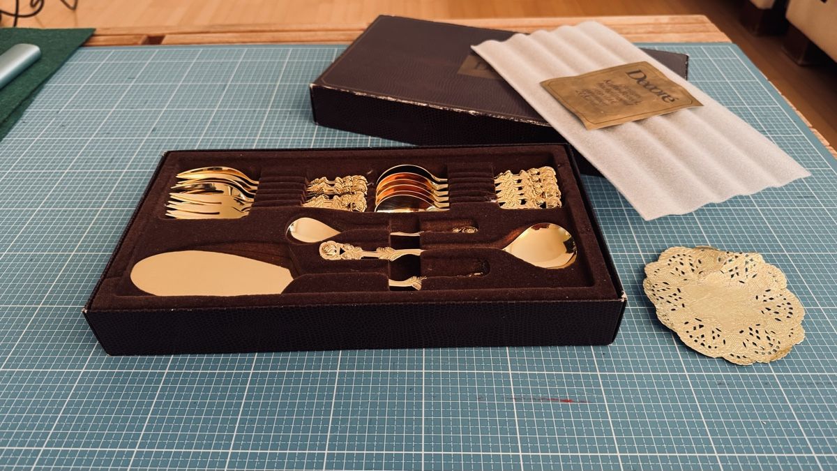 Set di posate: Decoré Besteck vergoldet – Usato da Rüschlikon venduto da Zorro8803