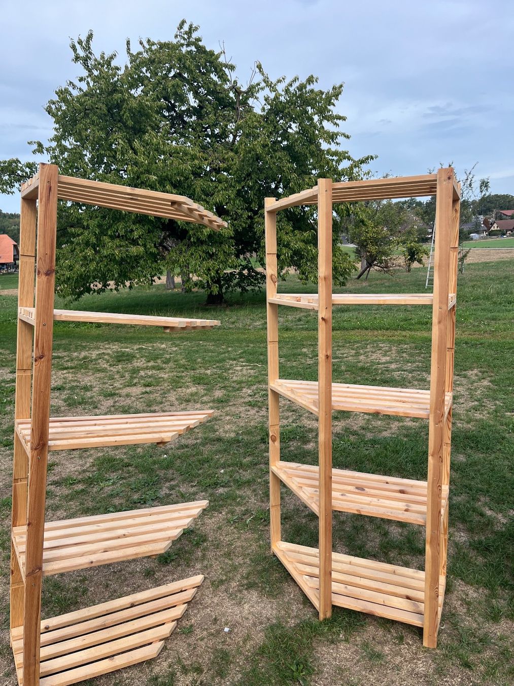 Scaffali: Keller Eckregal und Regal Holz – Usato da Allmendingen b. BE venduto da juair 3