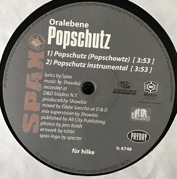 Dischi in vinile: Spax ‎– Testament / Popschutz – Usato da Bienne venduto da discogs.j 3