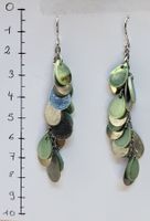 Boucles d'oreilles pendantes originales, style bohème chic.
