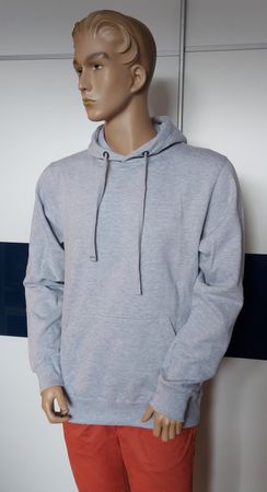 Neuer FDM Kapuzenpullover Hoodie Gr. M Grau