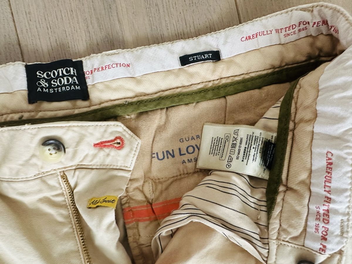 Maison Scotch Hosen: Scotch & Soda Cargohose beige Gr. 32/32 – Gebraucht aus Bern von howi72 2