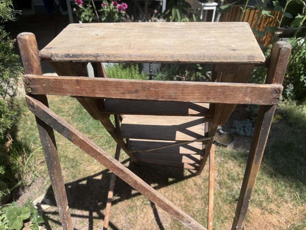 Toutes les décorations: Antike Holzleiter, 5 Sprossen – D'occasion à Magden par Ireg59 2