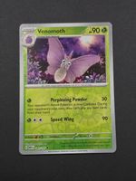 Venomoth [Reverse Holo] #49 MEW 151 NM / 🇬🇧