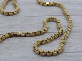 Stilvolle Goldkette in 750 Gelbgold