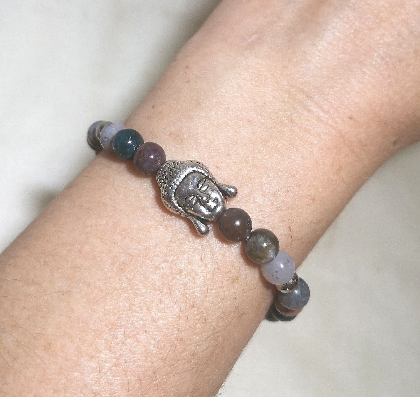 Bracciali & Braccialetti: Buddha Steinarmk. - Spendenaktion – Nuovo (secondo la descrizione) da Unterkulm venduto da Nachtigall 1