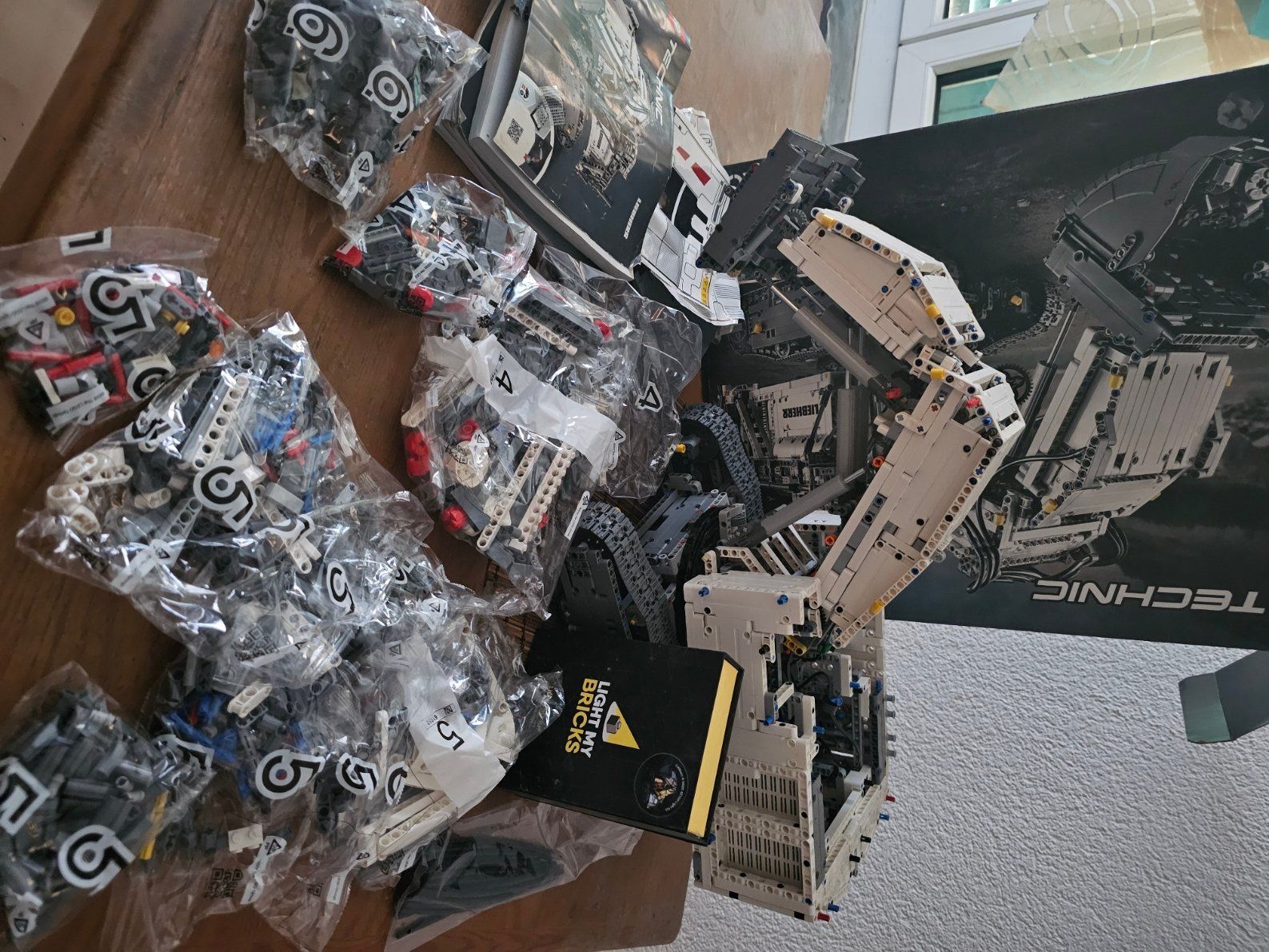 Liebherr Bagger: LEGO LIEBHERR R9800 Excavator – Gebraucht aus Neuenhof von SchmiSchma88 5