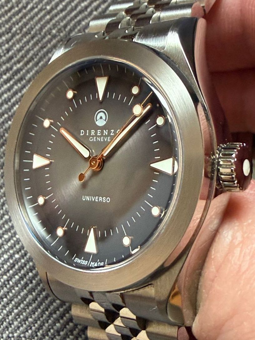Orologi: Direnzo DRZ 07 Universo, no date, full set – Usato da St. Moritz venduto da Porsche9114s 1