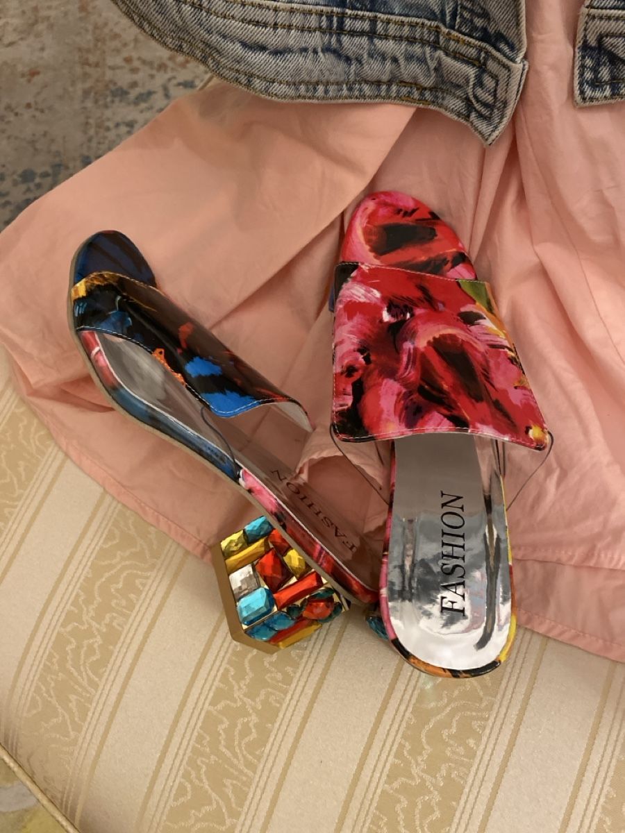 Damenschuhe: Sommer Trend: Transparente Sandaletten Gr. 40 – Neu (gemäss Beschreibung) aus Bettlach von Aresdiego 1