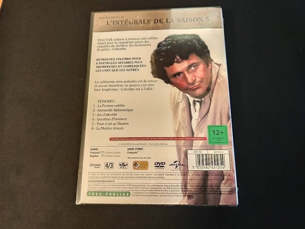 Tutti i DVDs: Dvd Columbo l'intégrale de la saison 5 – Usato da Genève venduto da Maxou84 1