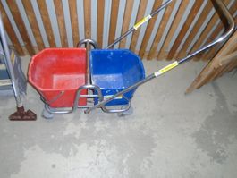 Duo Mop Fahrwagen für Reinigung